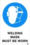 Mandatory - Welding Mask Must be Worn